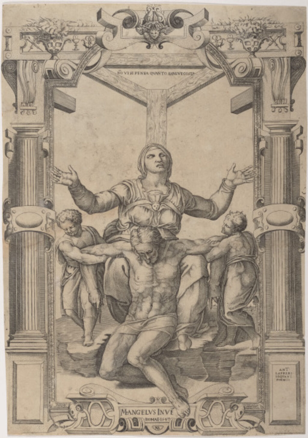 The Virgin, with the Dead Christ - Image 1