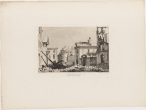 Place de L’Hospice A St. Cloud (Apres le depart des Prussiens)