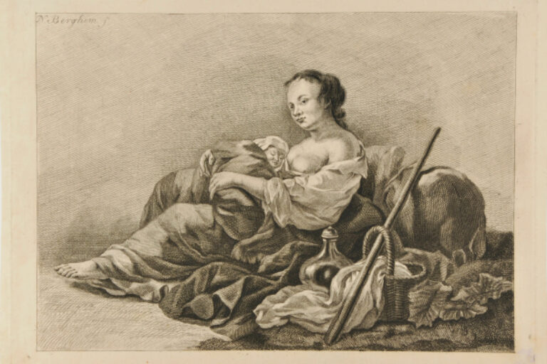 Mother and Child Resting