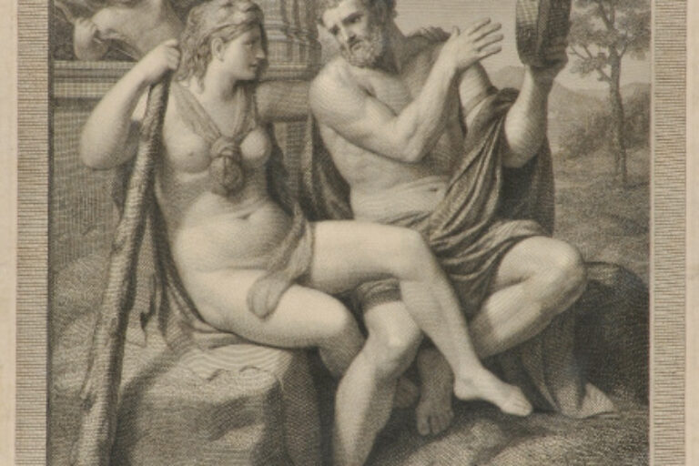 Hercules and Dejanira (?)