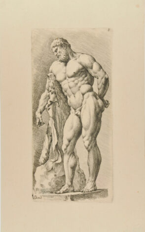 Hercules Leaning on His Club