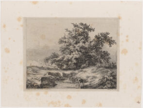 Le Chè ne à la mare (The oak by the pond)