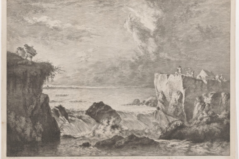 BREAK IN A DYKE IN HOLLAND
