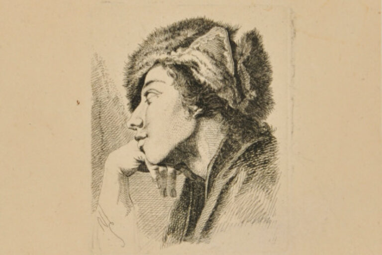 Man with Fur Cap