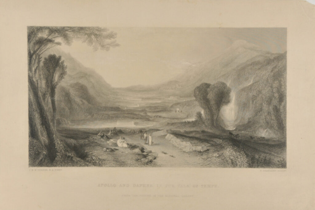 Apollo and Daphne in the Valley of Tempe