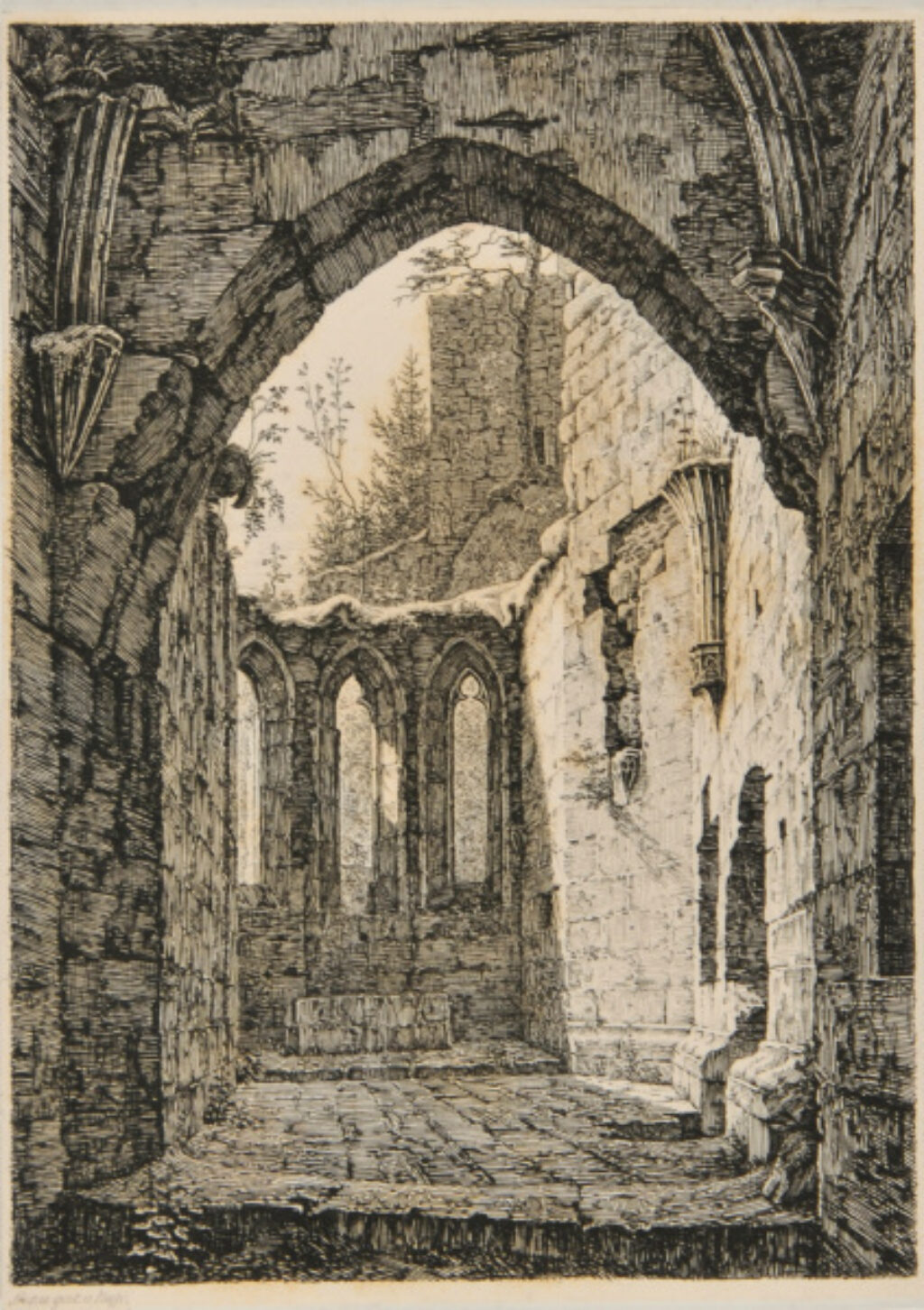 Ruins of a Gothic Church