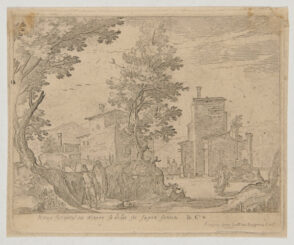 Iesus fatigatus ex itinere . . . (Christ and the Samaritan)