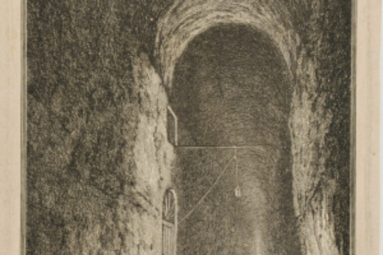 VIEW OF THE TUNNEL IN POSILLIPO