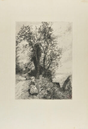 Chemin montant, à Auvers