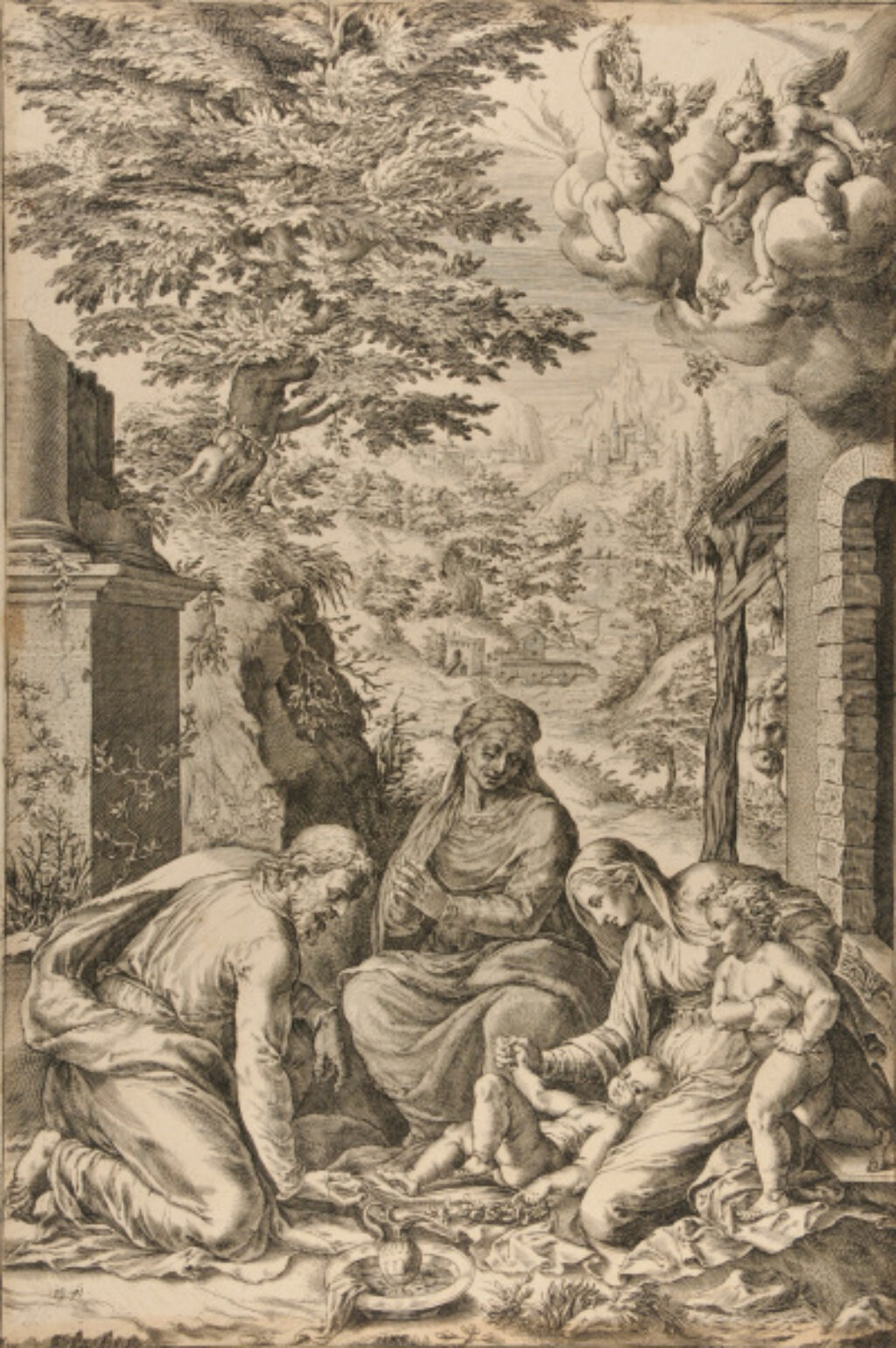 The Virgin and Child with S. S. Elizabeth and John