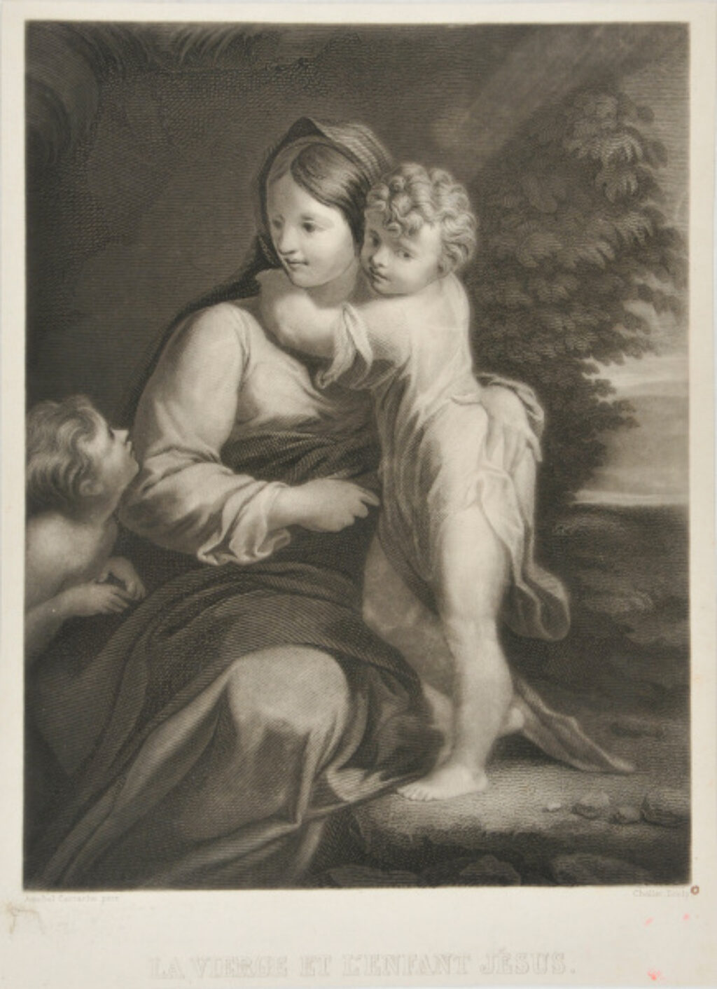 La Vierge et L’Enfant Jesus
