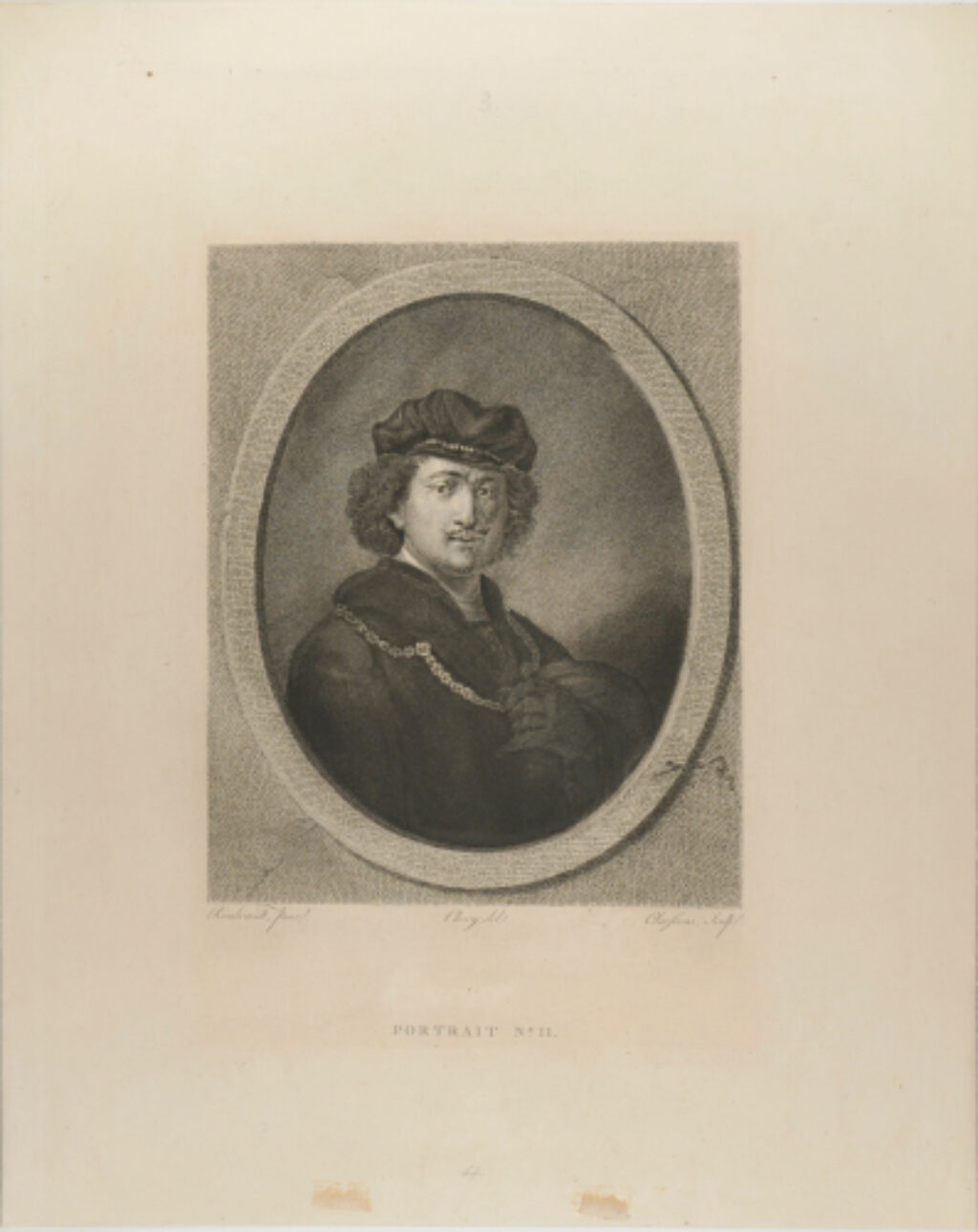 Portrait No. 2 (Portrait of Rembrandt with a Jewelled Chain)