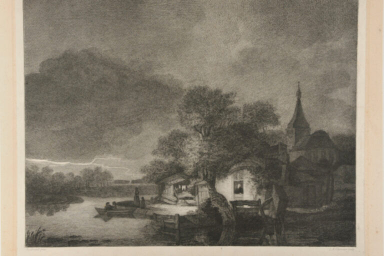 Landscape with Thunderstorm