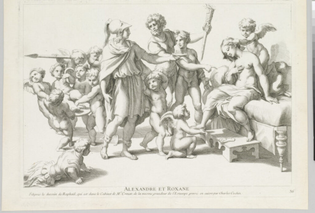 Alexandre Et Roxane (With Figures Clothed) - Image 2