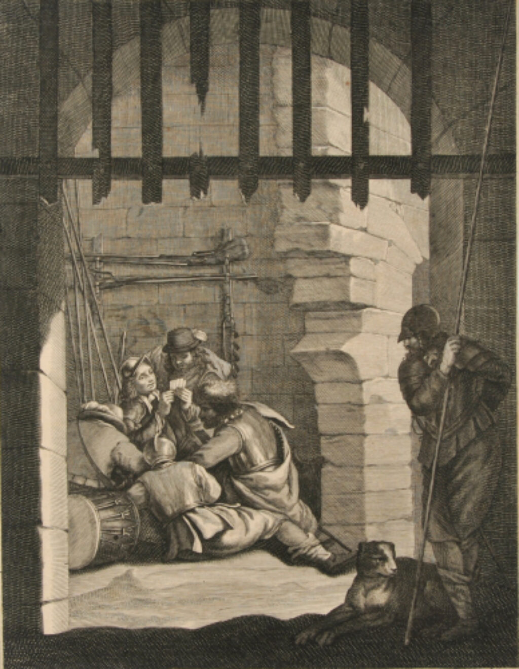 Soldiers on Guard Playing Cards