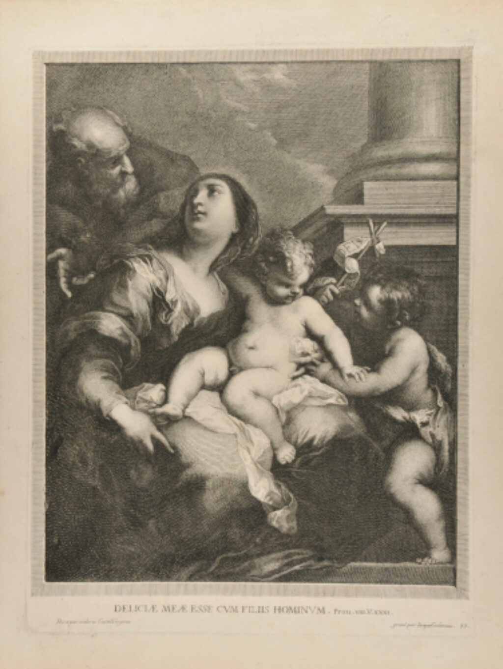 The Holy Family with Saint John