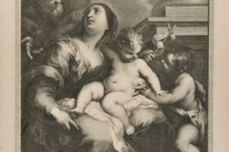 THE HOLY FAMILY WITH SAINT JOHN
