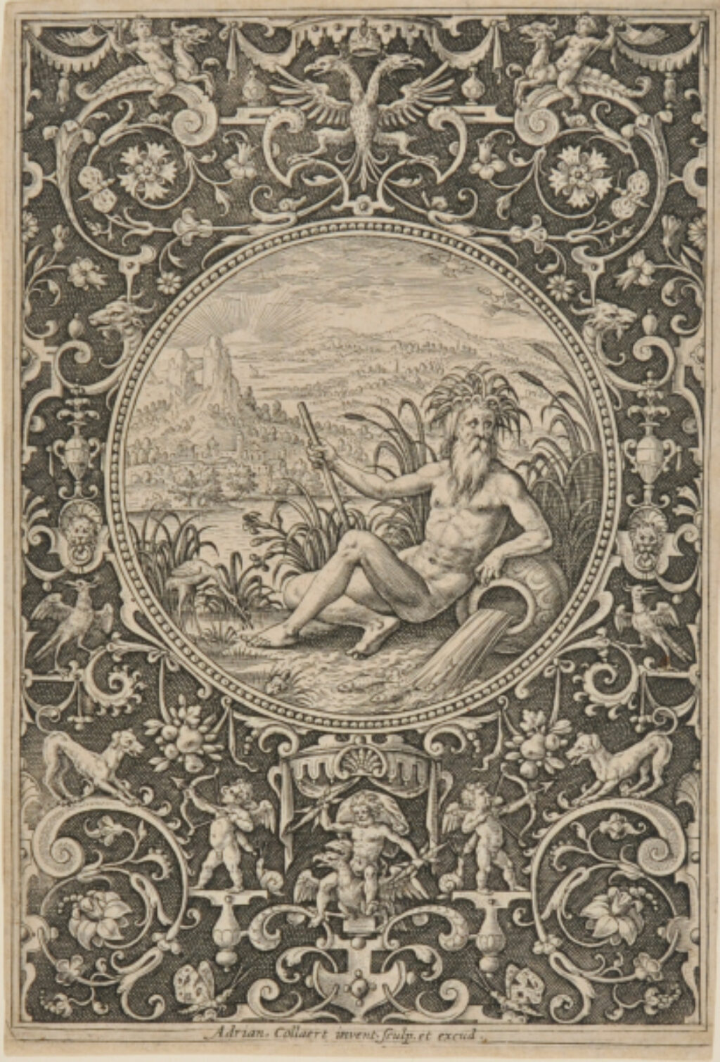 Neptune as God of the River
