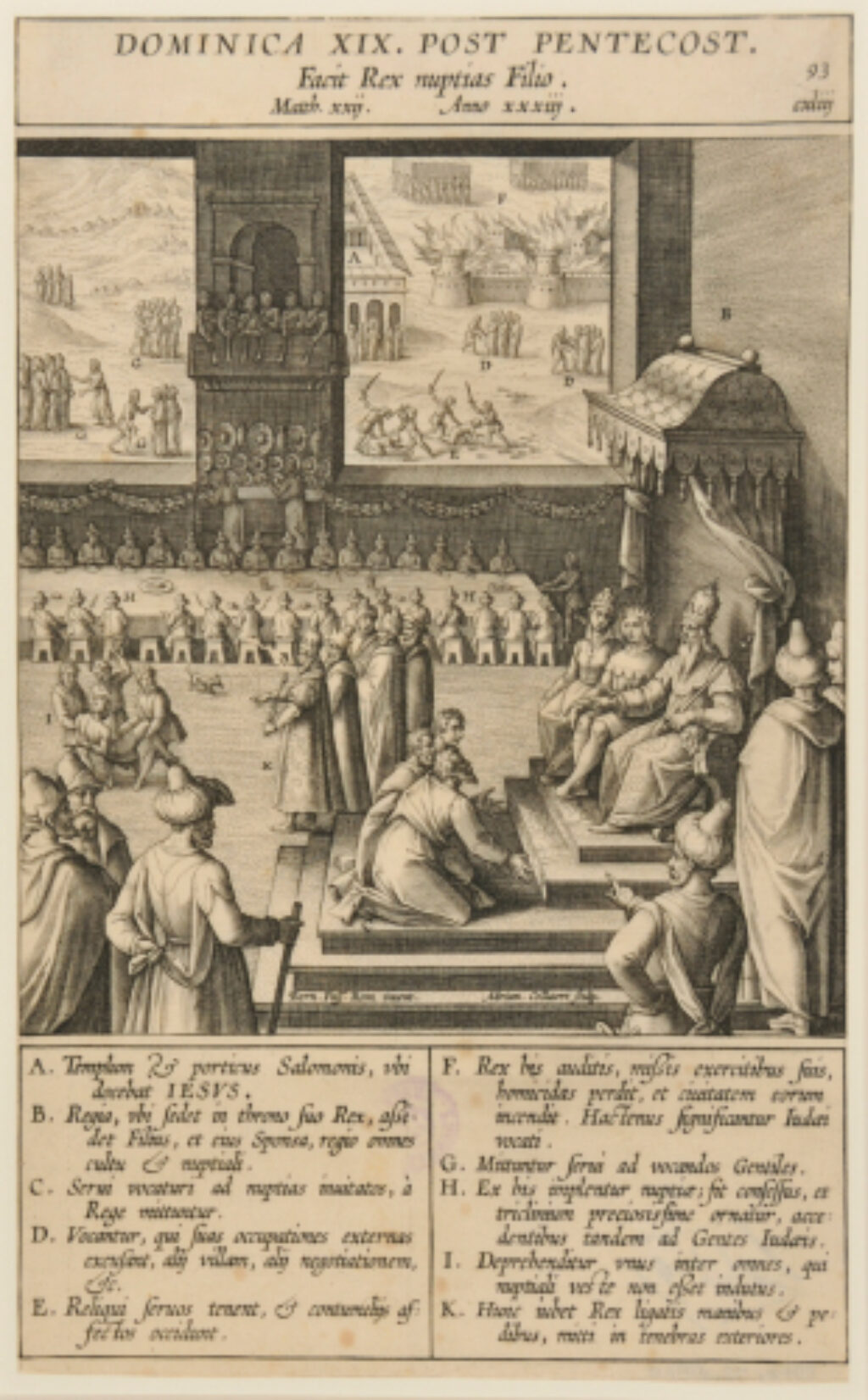 Dominica XIX. Post Pentecost/Facit Rex nuptias Filio