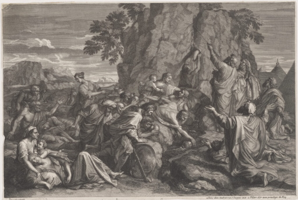 Moses Striking the Rock - Image 1