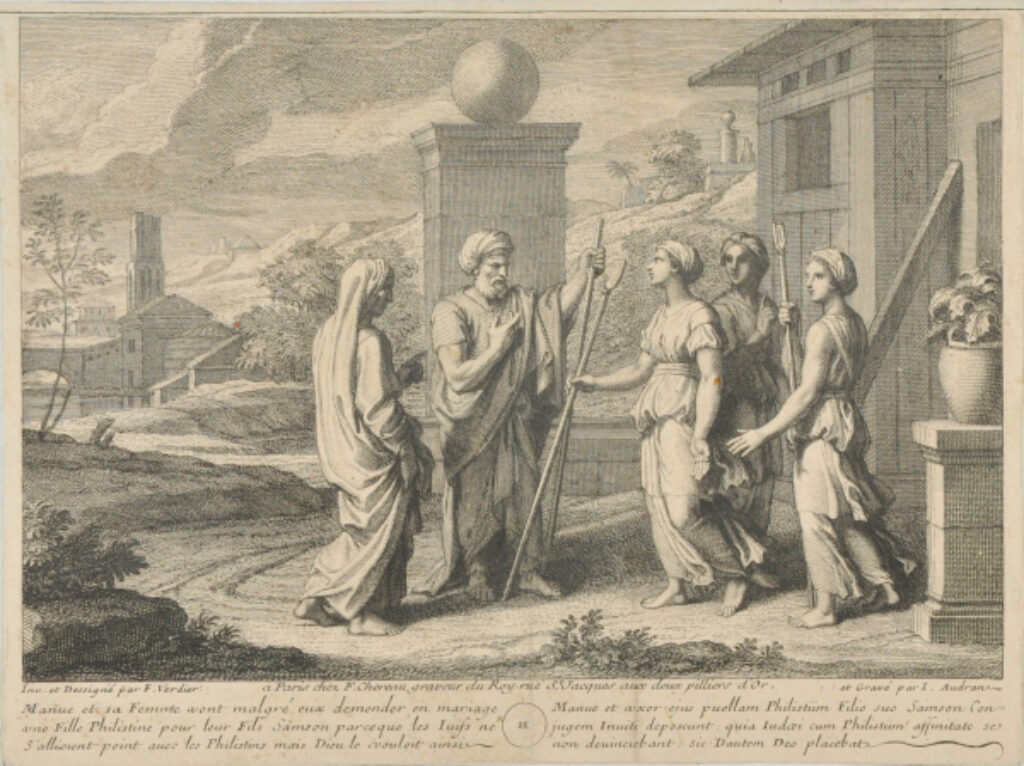 Manoah and his Wife Seek a Philistine Wife for their Son Samson - Image 2