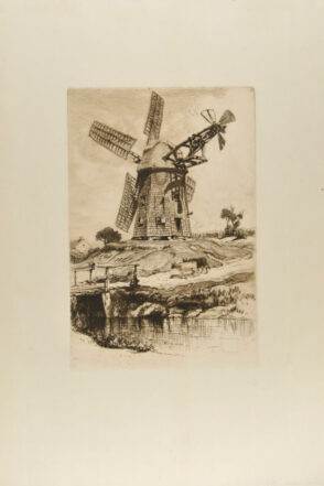 An Old Mill at Wainsdotte, L.I.