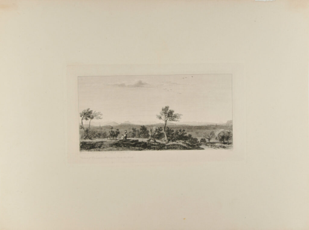 Valenoe and Dauphine Mountains from the North