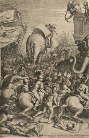 The Battle of the Romans against Pyrrhus