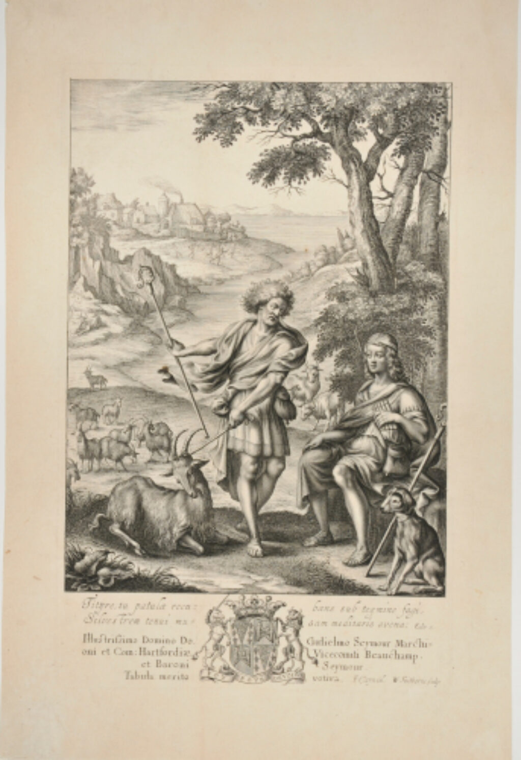 Titere, tu patulae recubans sub tegmine fagi . . . (Aeneas and the Golden Branch)