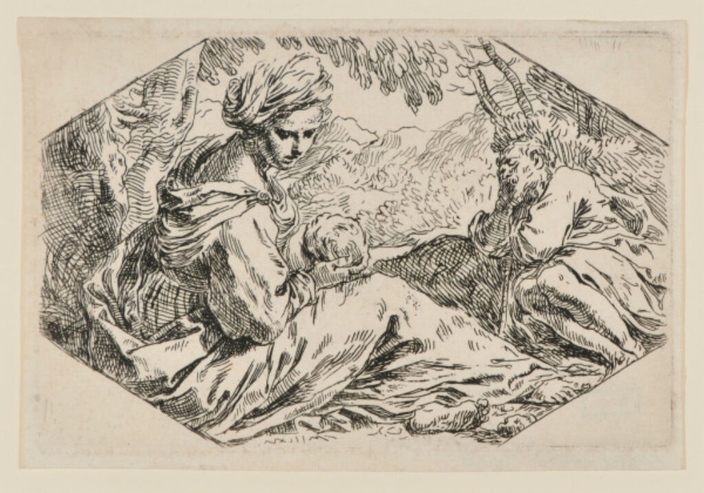 Rest on the Flight to Egypt (The Holy Family)