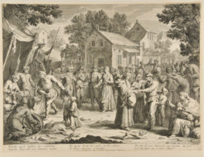 Tandis qu’a l’affut des combats . . . (On the lookout for battles…)