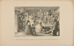 Xit, Now Sir Narcissus Le Grand, Entertaining His Friends on His Wedding Day