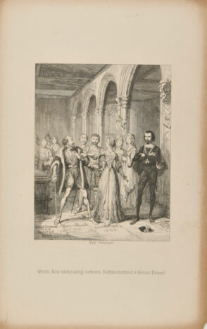 Queen Jane Interposing between Northumberland and Simon Renard