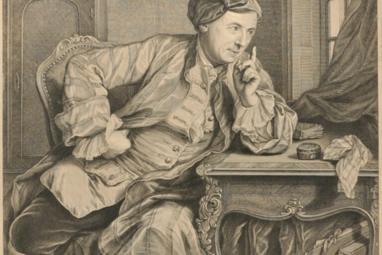 Capperonnier de Gauffecourt de Geneve (French Bibliophile; Friend of J. J. Rosseau, 1691-1766)