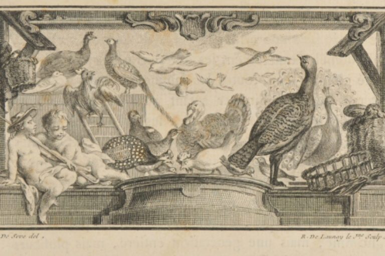 PANEL WITH BIRDS