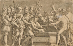 Alexander Having the Poems of Homer Placed in the Chest of Darius