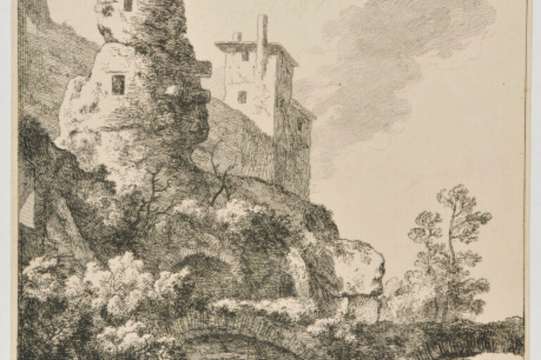 RUINED CASTLE ON A HILL