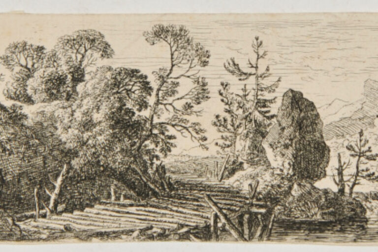 THE LOG BRIDGE