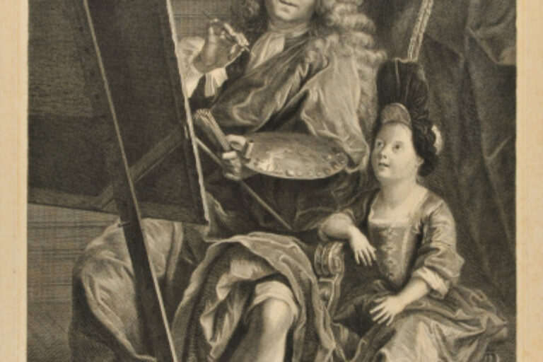 Antoine Coypel and His Son, Charles Antoine