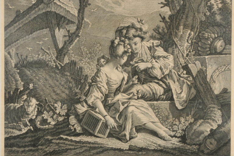 THE SHEPHERD WITH HIS BIRD