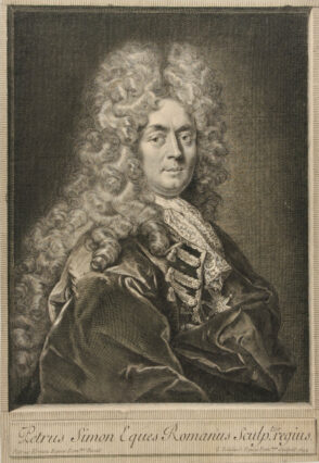Petrus Simon Eques Romanus Sculpter regius