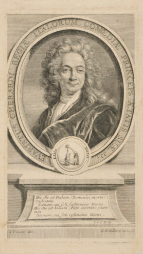 Evaristus Gherardi Regiae Italorum Comoediae Princeps Aetatis Suae 33