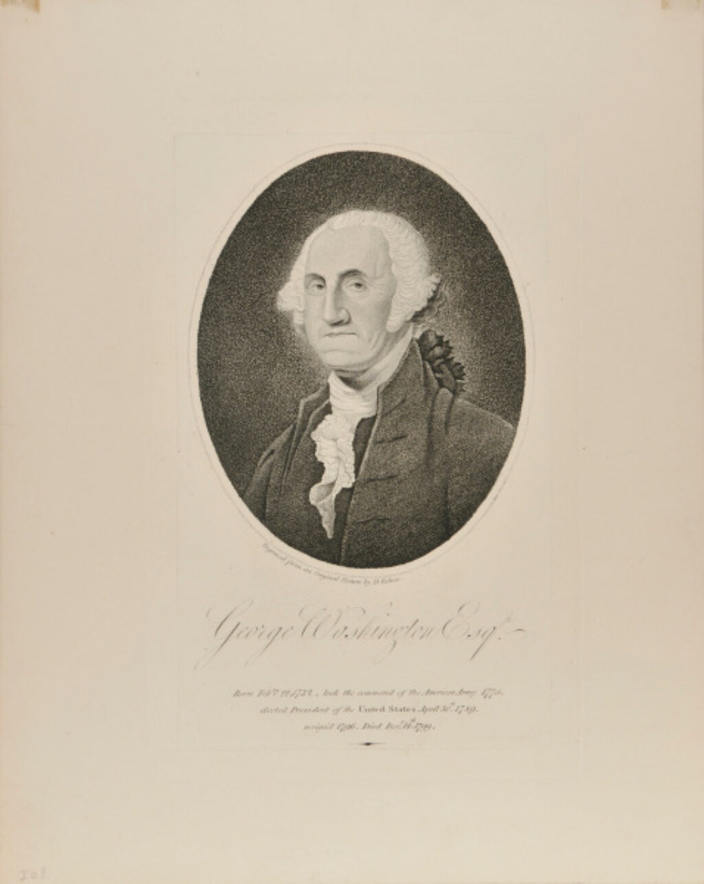 George Washington Esqr.