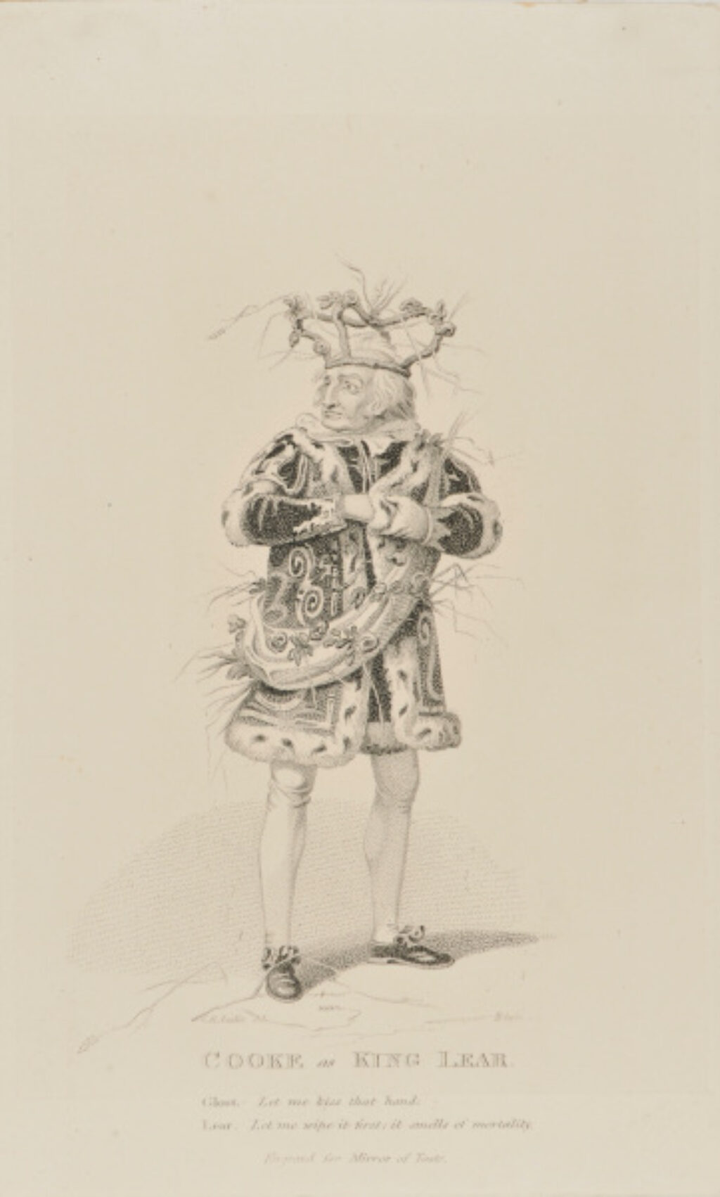 Cooke, as King Lear