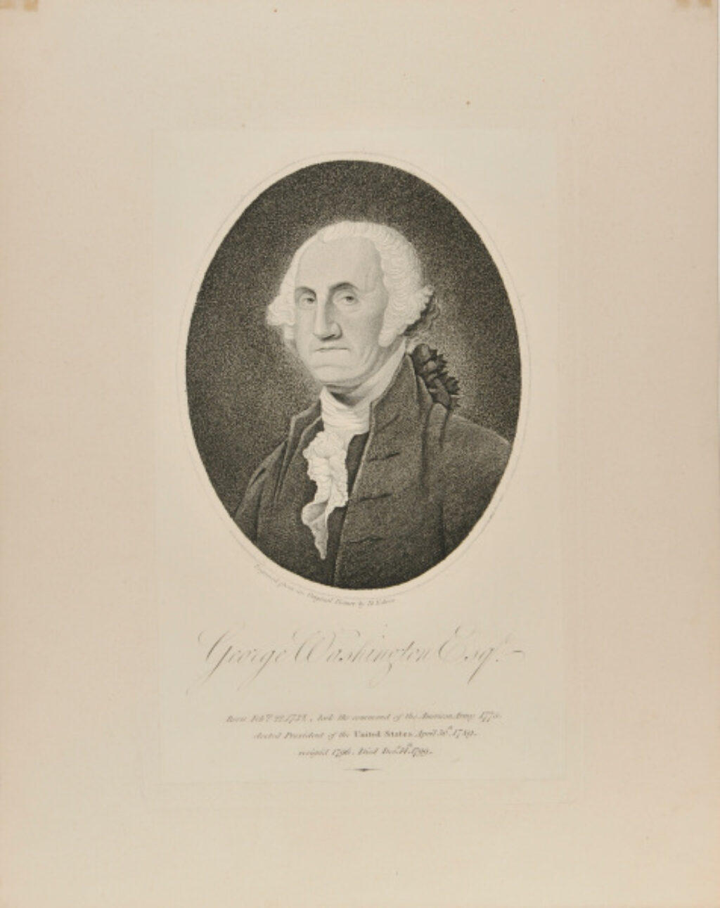 George Washington Esqr.