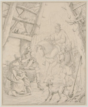 Charlemagne in the Charcoal Burner’s Hut