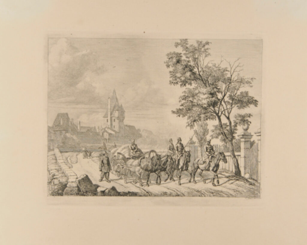 Russian Cossacks on the March