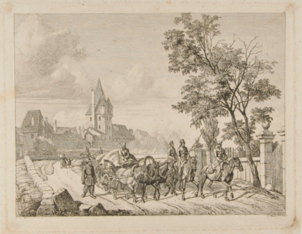 Russian Cossacks on the March