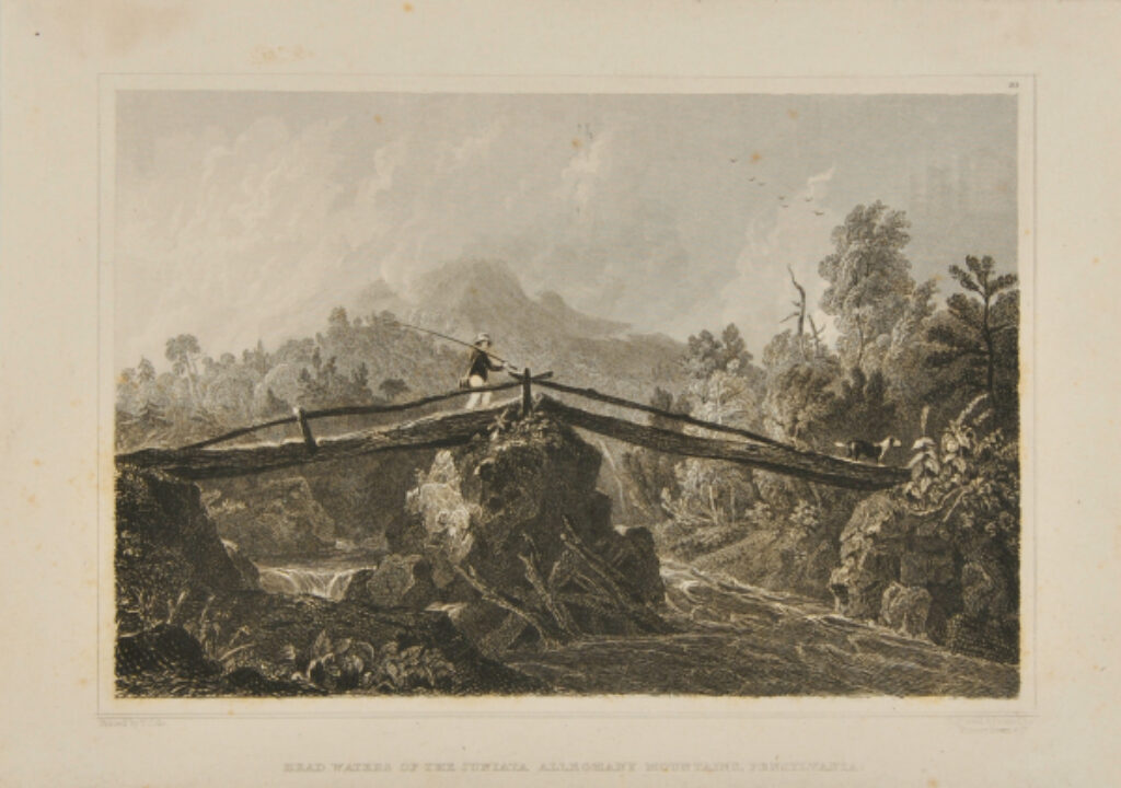 Head Waters of The Juniata, Alleghany Mountains, Pennsylvania