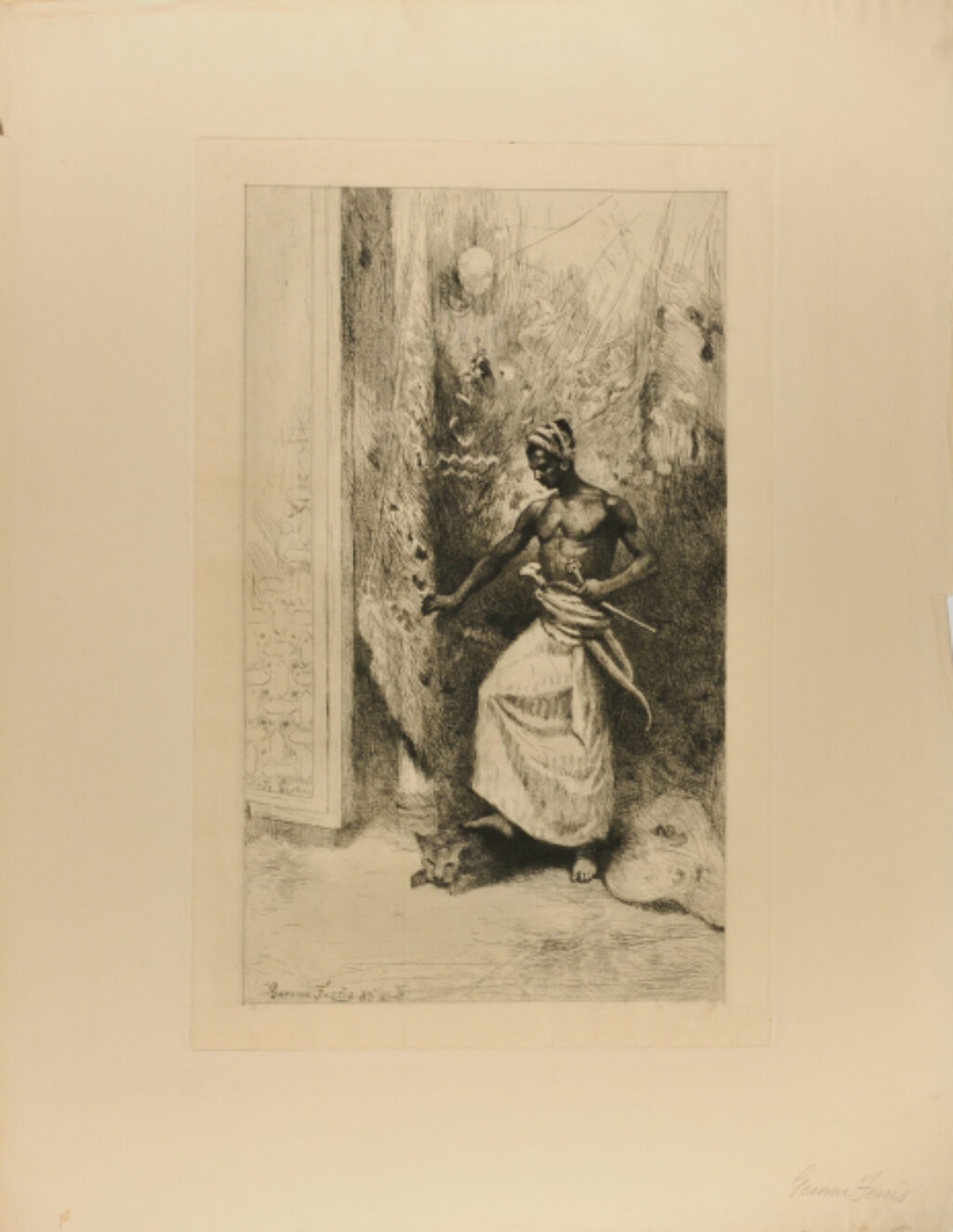 The Guards of the Harem